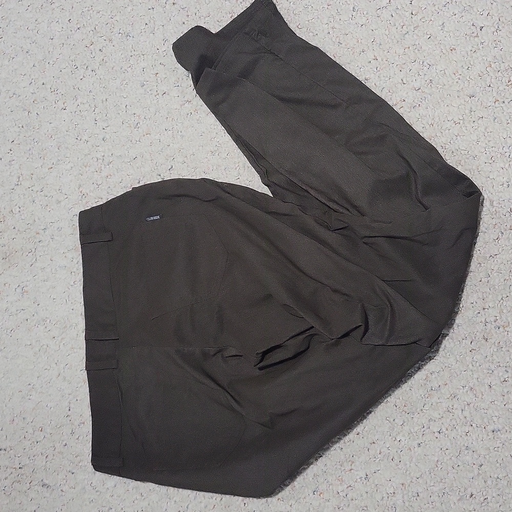 Club Ride Apparel Women's Charcoal Chinos - Picture 2 of 5